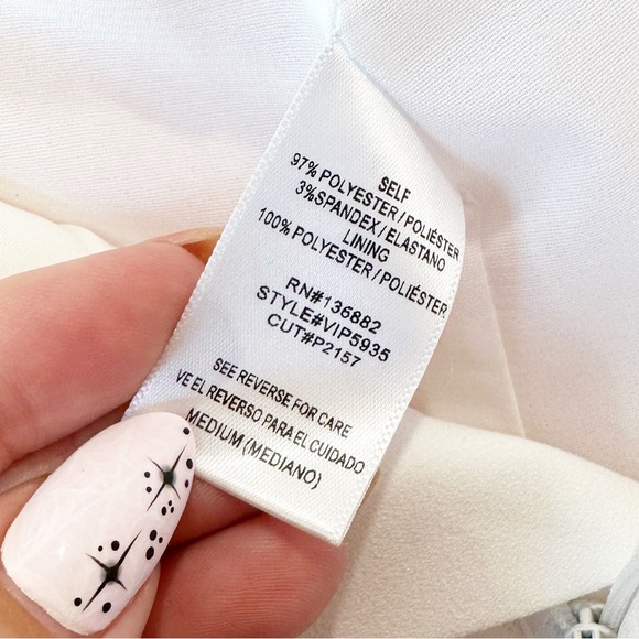 The Vintage Shop High Waist Pleated Wide Leg Pants M - Picture 7 of 7